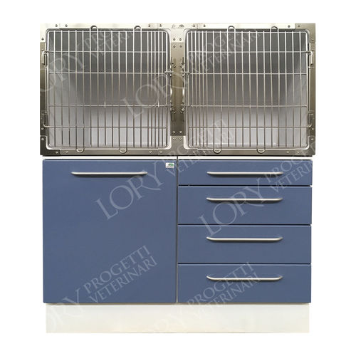 Jaula veterinaria modular - GAPVC004 - Lory Progetti Veterinari srl - de PVC