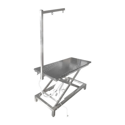 Mesa de aseo con altura regulable - TAVPET005 - Lory Progetti Veterinari srl - fija / eléctrica