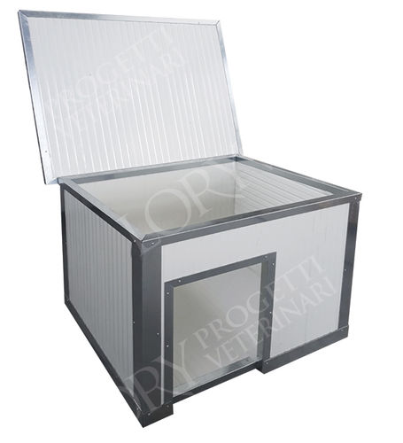 Jaula veterinaria para perros - CUC001 - Lory Progetti Veterinari srl - modular / de acero inoxidable