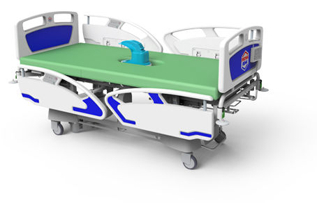 Cama médica - SOLATICARE® - Novamed Europe - de hospital / eléctrica / de altura regulable