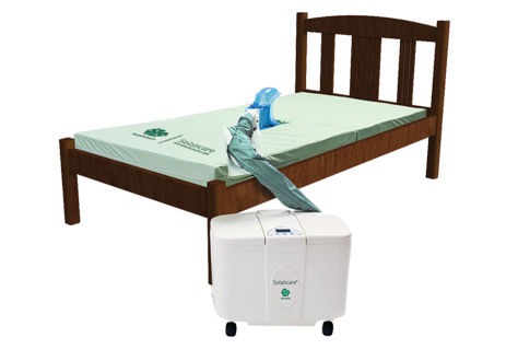 Colchón para cama médica - Novamed Europe - de aire estático / con bomba de aire