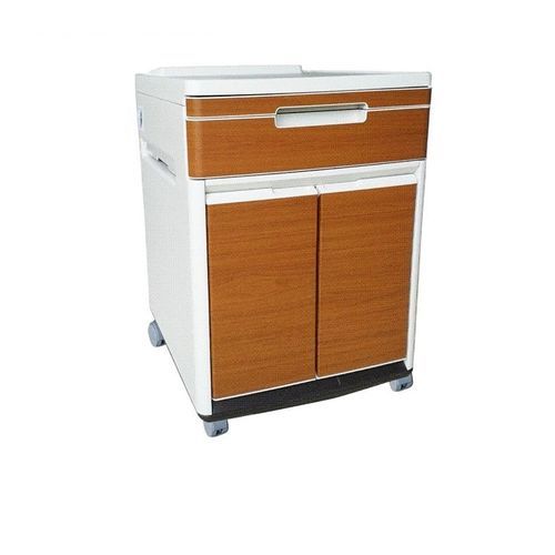 Mesa de cabecera con ruedas - BC013 - Rooe Medical - con cajones