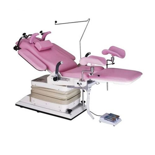 Sillón de reconocimiento ginecológico - A-S104B  - Rooe Medical - eléctrico / con pedal / con respaldo regulable