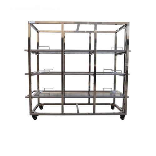 Scaffalatura di stoccaggio para camillas mortuorias - GA503S  - Rooe Medical - de acero inoxidable