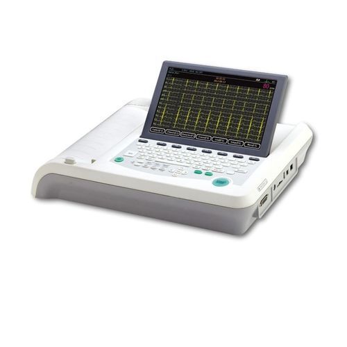 Electrocardiógrafo para diagnóstico en reposo - ECG1201 - Rooe Medical - 12 canales / digital / con impresora