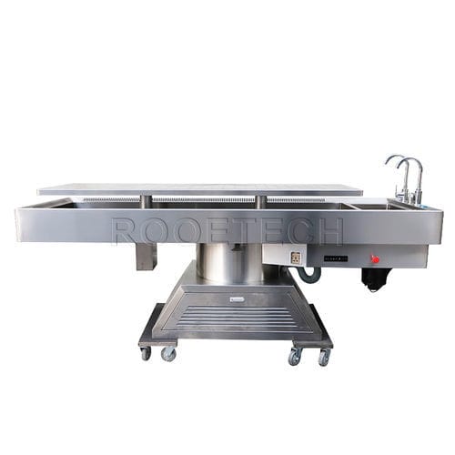 Mesa de anatomía de medicina legal - GA2003FA - Rooe Medical - de laboratorio de histopatología / de disección / fija