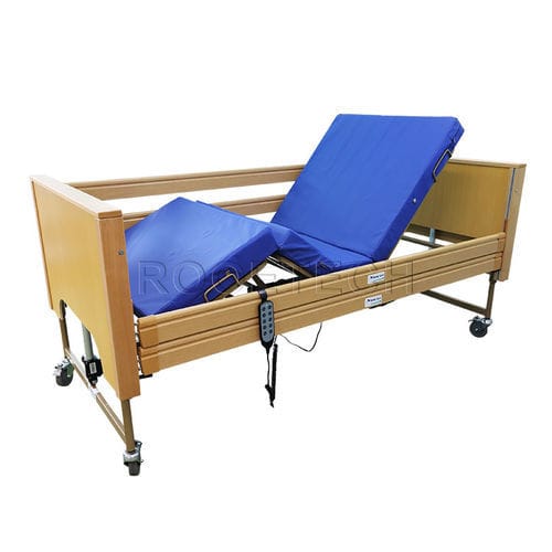 Cama de hospital - BAE509 - Rooe Medical - para asistencia domiciliaria / de larga estancia / eléctrica