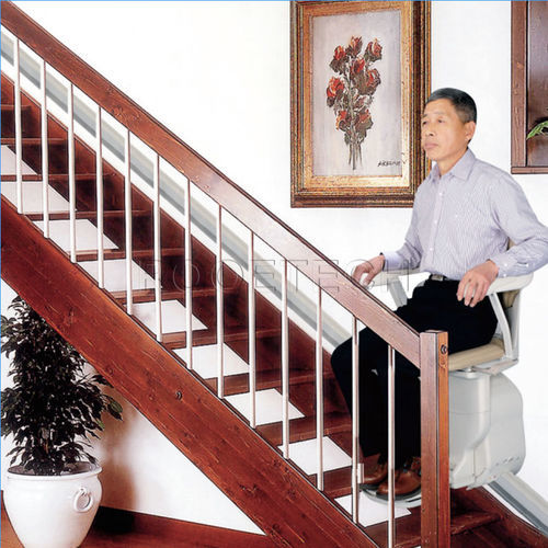 Salvaescaleras para escalera - EA-10FPN ZT - Rooe Medical - para humanos / de tipo sillón / en riel