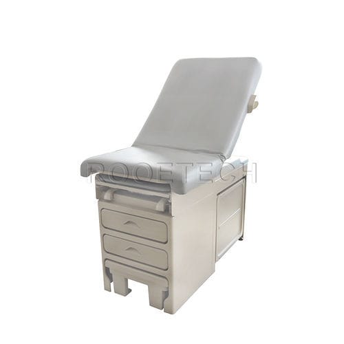 Sillón de reconocimiento ginecológico - A-S106 - Rooe Medical - manual / con respaldo regulable / de 3 secciones