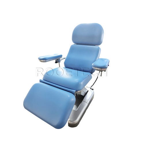 Sillón para extracción de sangre eléctrico - BXD101 - Rooe Medical - de altura variable / con reposapiernas / reclinable