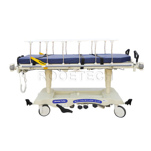 Carro camilla de transporte - BD111BD Plus - Rooe Medical - manual / hidráulico / de altura variable