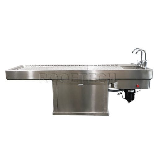 Mesa de anatomía de medicina legal - GA2003A2 - Rooe Medical - de laboratorio de histopatología / de disección / fija