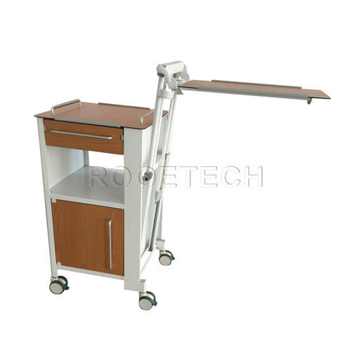 Mesa de cabecera con ruedas - BC010F - Rooe Medical - con bandeja de cama / modular / con cajones