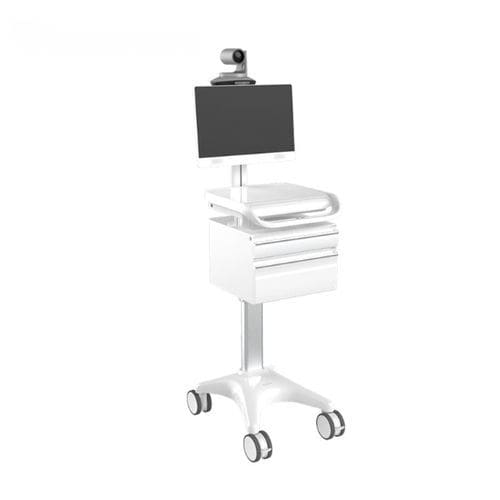 Carro de telemedicina de videoconferencia - BWT-007Plus - Rooe Medical - para tablet PC / para panel PC / móvil