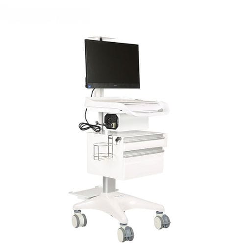 Carro de telemedicina para tablet PC - BWT-007 - Rooe Medical - para panel PC / móvil / con batería
