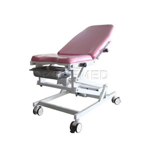 Sillón de reconocimiento ginecológico - A-S8802G - Rooe Medical - eléctrico / de altura variable / con respaldo regulable