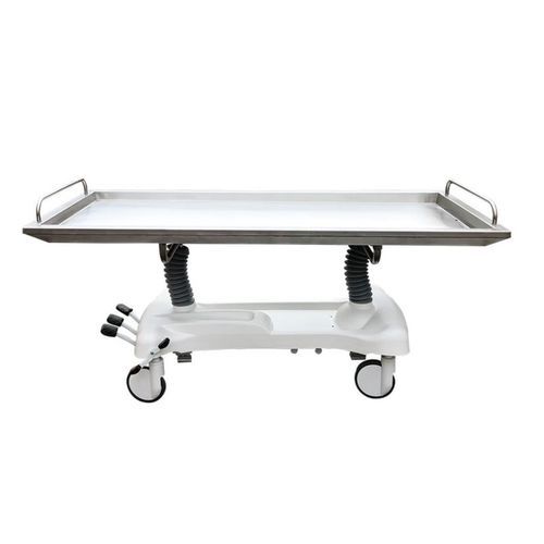 Mesa de autopsia de medicina legal - GA202 - Rooe Medical - de disección / de lavado de cadáveres / con ruedas