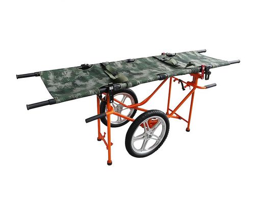 Carro camilla de transporte - EA-LC - Rooe Medical - de emergencia / manual / plegable