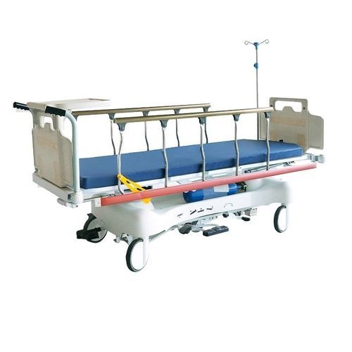 Carro camilla de transporte - BD111B Plus - Rooe Medical - hidráulico / Trendelenburg / de altura variable