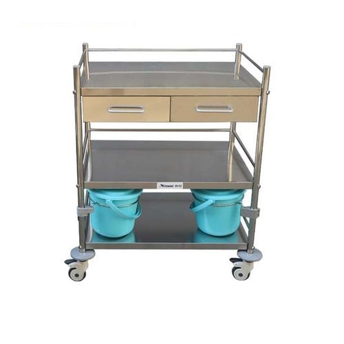 Carro médico - BSS300D2 - Rooe Medical - quirúrgico / para clínica veterinaria / para instrumental