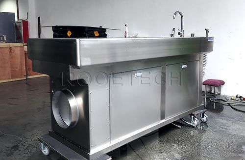 Mesa de autopsia - GA2003A3  - Rooe Medical - de disección / de lavado de cadáveres / de necropsia