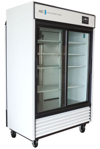 Refrigerador de laboratorio - ABT-HCPTP-47 - American Biotech Supply - pasante / con ruedas / con 2 puertas