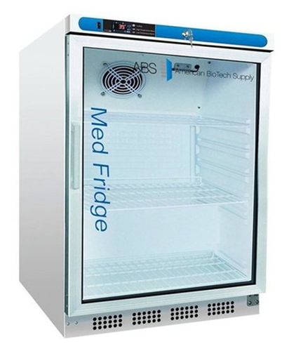 Refrigerador de farmacia - PH-ABT-UCBI-0404G-ADA - American Biotech Supply - empotrable / con 1 puerta