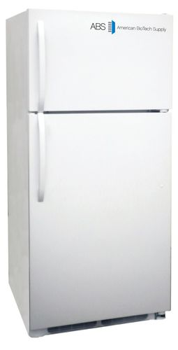 Refrigerador de laboratorio - ABT-RFC-17A - American Biotech Supply - de tipo armario / con 2 puertas / de descongelación automática