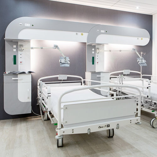 Unidad médica de cabecera de pared - MERYcomfort - INMED S.A. - horizontal / vertical / modular