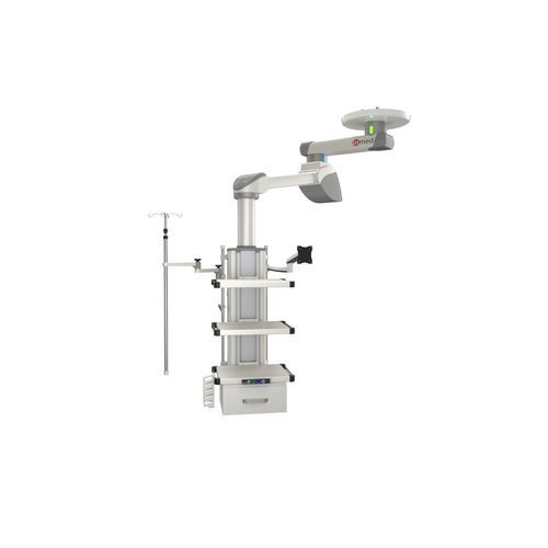 Brazo de distribución de techo - LISSAheavy-lift - INMED S.A. - para cuidados intensivos / para quirófano / modular