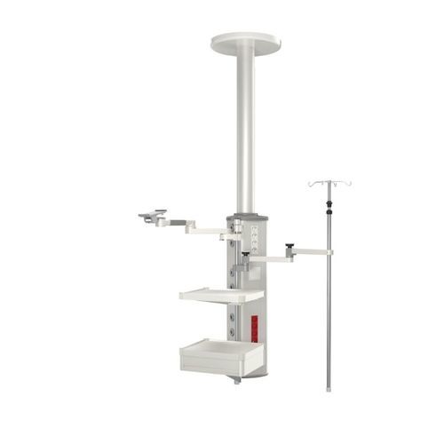 Brazo de distribución de techo - LUNAcompact - INMED S.A. - para endoscopia / de anestesia / para cuidados intensivos