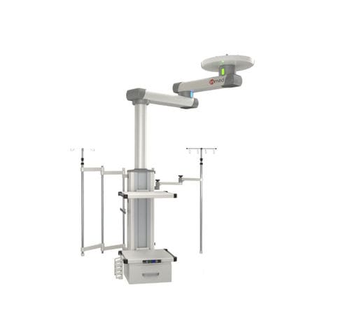 Brazo de distribución de techo - LISSAclassic - INMED S.A. - para quirófano / modular / articulado