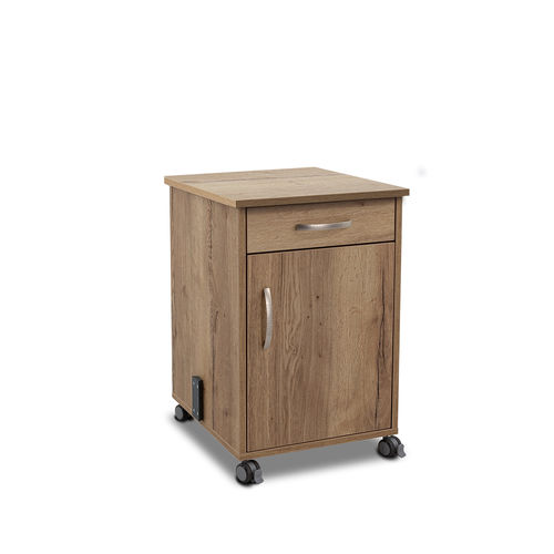 Mesa de cabecera con ruedas - W III-Flex M - Malsch GmbH - con cajones