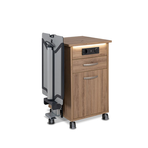 Mesa de cabecera con bandeja de cama integrada - WIII-Flex SE - Malsch GmbH - con cajones / con ruedas