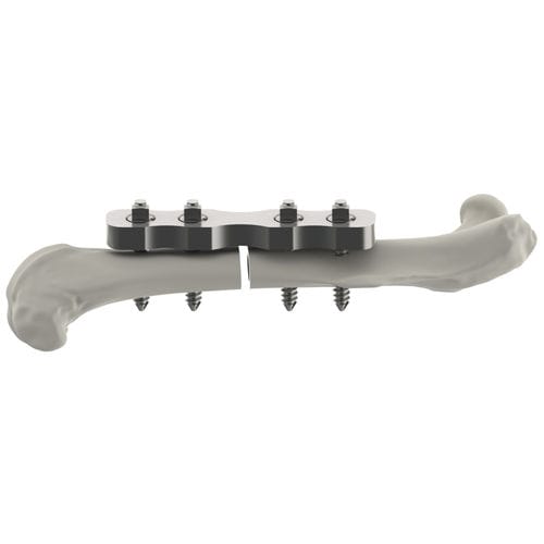 Placa ósea veterinaria para ratones - MouseFix - RISystem AG - para fémur