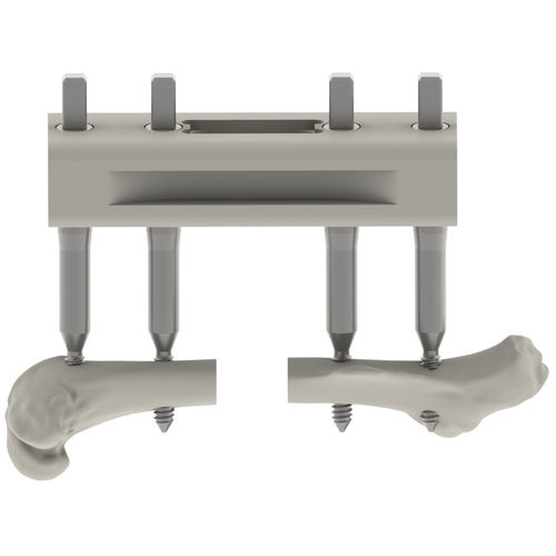Fijador externo veterinario para fémur - MouseExFix - RISystem AG - para ratones