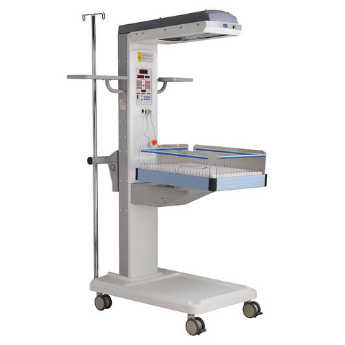 Mesa de reanimación neonatal Trendelenburg - 5000 R - Neotech Medical Systems - con ruedas