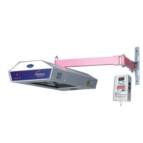 Plataforma calentadora para neonatos de pared - 2007 SW - Neotech Medical Systems - con temporizador APGAR