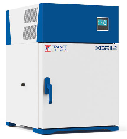Incubadora de laboratorio para microbiología - XBR series - France Etuves - de mesa / con 1 puerta / de refrigeración