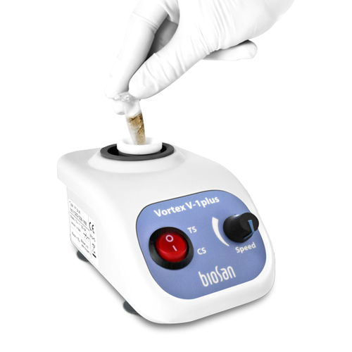 Mezclador de laboratorio vórtex - V-1 plus - Biosan - analógico / compacto / de velocidad variable