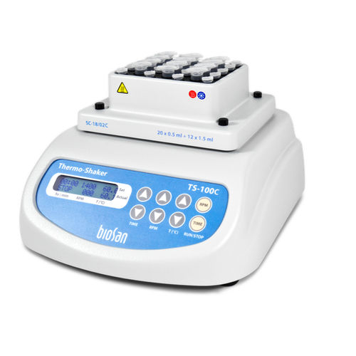 Termomezclador orbital - TS-100C - Biosan - de mesa / compacto / para preparación de pruebas