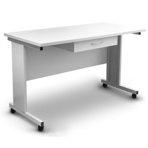 Mesa de laboratorio - T-4L - Biosan - rectangular / con ruedas / modular
