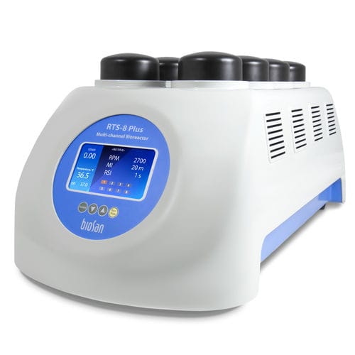 Biorreactor de laboratorio - RTS-8 Plus - Biosan - para cultivos celulares / para la investigación científica / de un solo uso