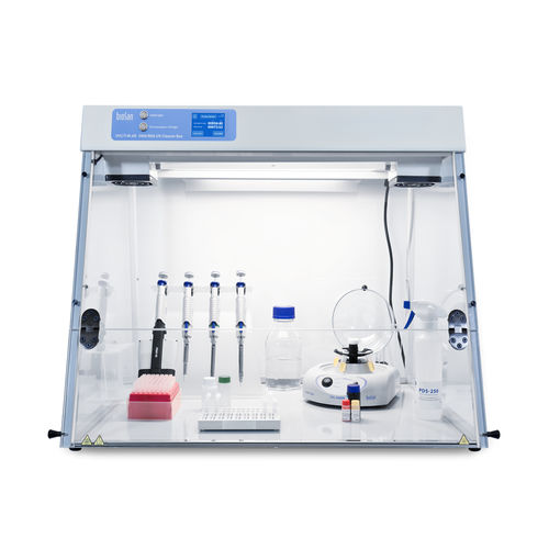 Estación de trabajo de laboratorio para PCR - UVC/T-AR - Biosan - para preparación de ADN y ARN / para ADN / para sala blanca