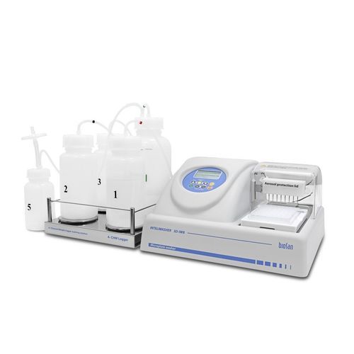 Lavadora de microplacas automatizada - 3D-IW8 - Biosan - de laboratorio / para prueba ELISA / para la investigación