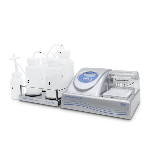 Lavadora de microplacas automatizada - IW-8 - Biosan - de laboratorio / para ELISA / para la investigación