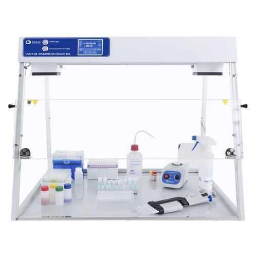 Estación de trabajo de laboratorio para PCR - UVC/T-AR - Biosan - para preparación de ADN y ARN / para ADN / para sala blanca