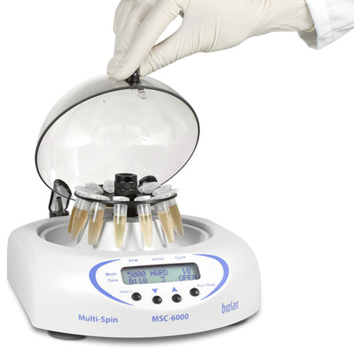 Centrífuga con agitador vórtex - MSC-6000 - Biosan - de laboratorio / de biología molecular / para ADN