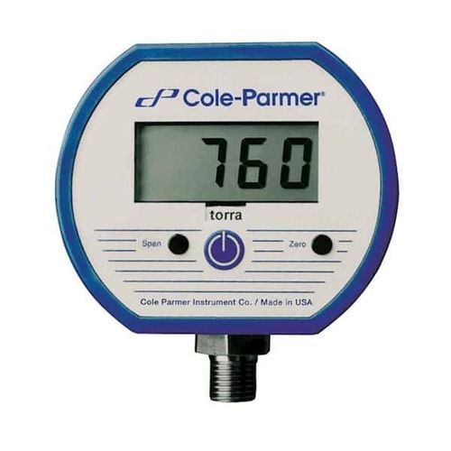 Vacuómetro de laboratorio - 760 - Cole-Parmer - digital / compacto