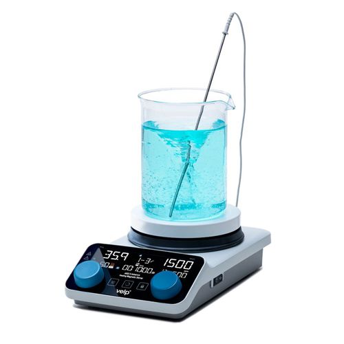 Agitador de laboratorio con placa calefactora - AREX 5 Advance - VELP Scientifica - magnético / digital / de uso general